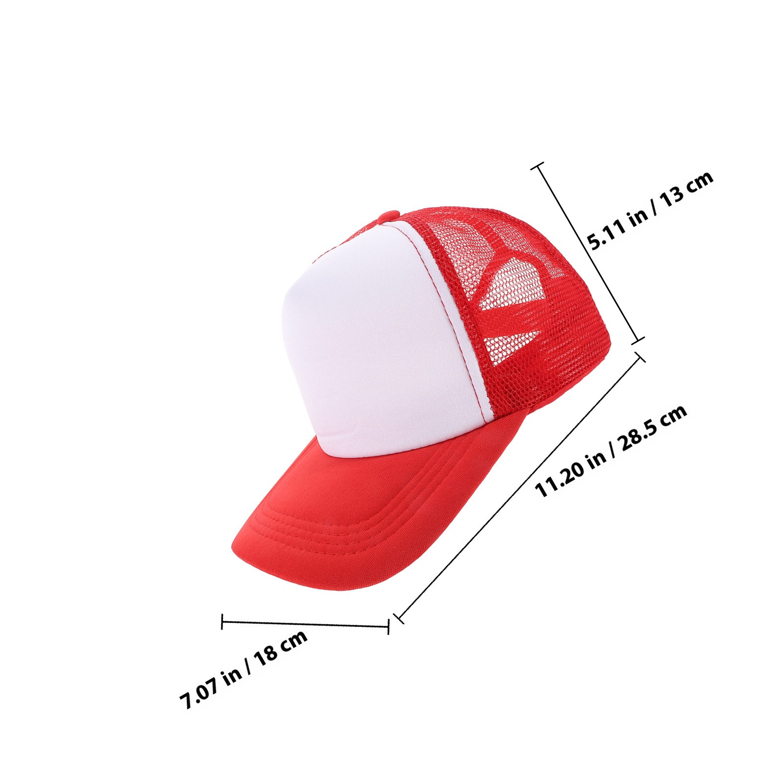 10Pcs Blank Mesh Baseball Caps - огляд і ціна Hat Sublimation Blank