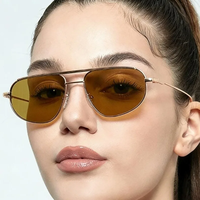 Men Sunglasses Metal Frame Squ - огляд і ціна Metal Photo Panel