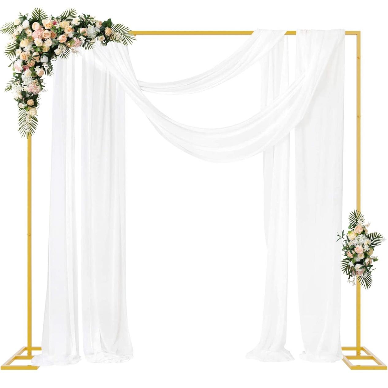 Gold Metal Square Backdrop Sta - огляд і ціна Metal Photo Panel