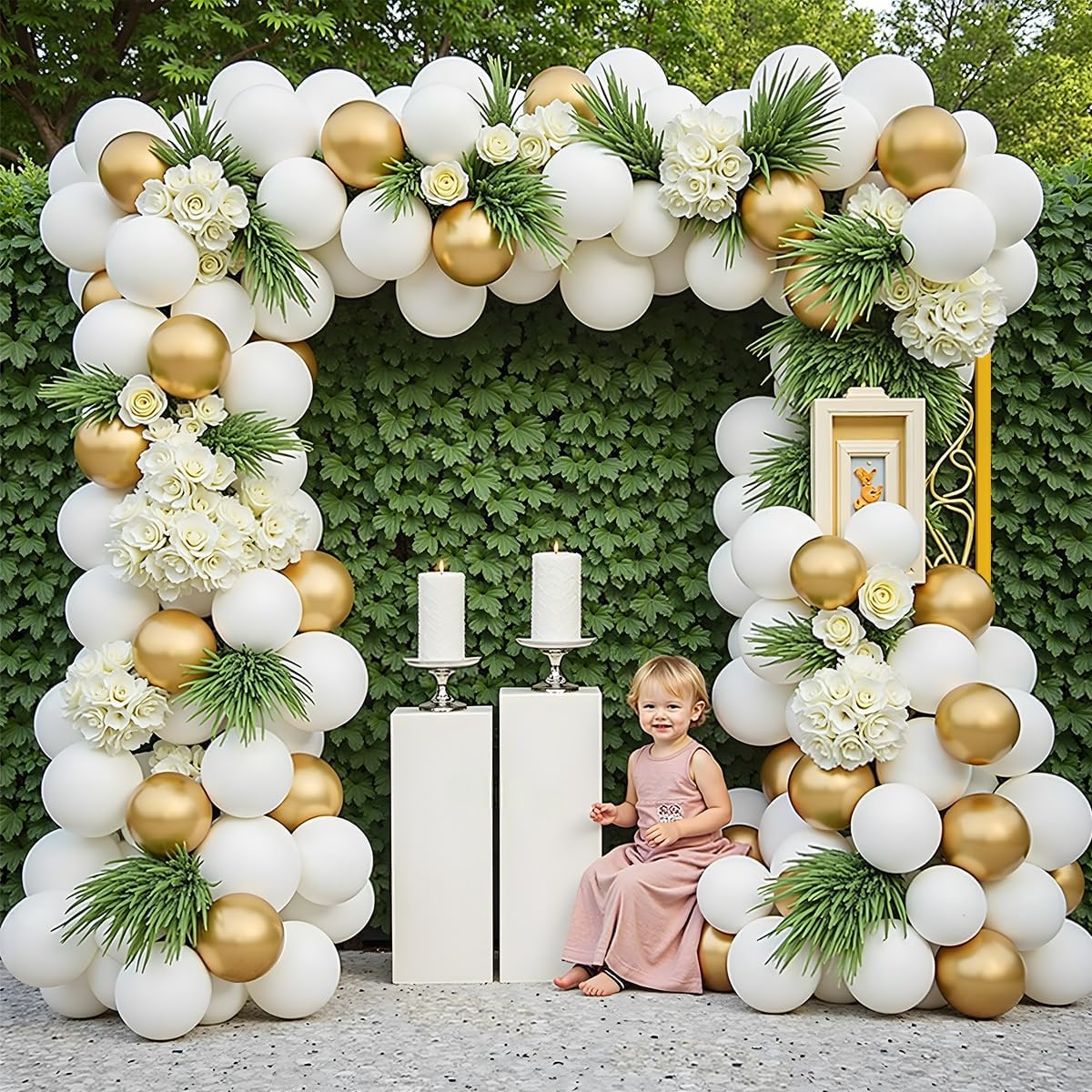 Gold Metal Square Backdrop Sta - огляд і ціна Metal Photo Panel